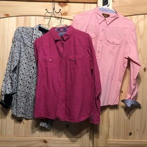 NOT AVAILABLE Ladies western wrangler shirts L